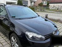 Gebraucht VW Golf VII Match 105 PS (77 kW) 2013 Schwarz Kombi