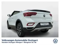 Gebraucht VW T-Roc Cabriolet Style 150 PS (110 kW) 2022 Weiß Cabrio