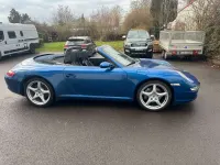 Gebraucht Porsche 911 Carrera Cabriolet 325 PS (239 kW) 2007 Blau Cabrio