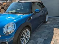 Gebraucht Mini Cooper Cabriolet 122 PS (89 kW) 2014 Blau Cabrio