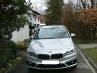 Gebraucht BMW 218 Active Tourer Sport Line 150 PS (110 kW) 2014 Grau Van / Kleinbus