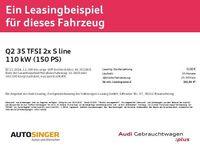 Gebraucht Audi Q2 S-Line 150 PS (110 kW) 2024 Tausilber metallic SUV