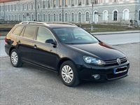 Gebraucht VW Golf VI Style 105 PS (77 kW) 2011 Schwarz Kleinwagen