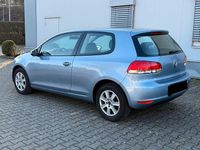 Gebraucht VW Golf VI Trendline 80 PS (58 kW) 2009 Blau Kleinwagen