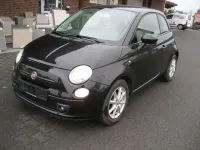 Gebraucht Fiat 500 Lounge 101 PS (74 kW) 2010 Crossover schwarz Kleinwagen