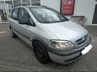 Gebraucht Opel Zafira 101 PS (74 kW) 2004 Silber Van / Kleinbus