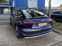 Gebraucht Audi e-tron S-Line 230 kW (313 PS) 2021 Blau SUV