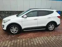 Gebraucht Hyundai Santa Fe Premium 197 PS (144 kW) 2013 Weiß SUV