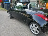 Gebraucht Ford StreetKa 95 PS (69 kW) 2003 Schwarz Cabrio