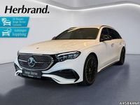 Gebraucht Mercedes E300 AMG 313 PS (230 kW) 2024 Unilack polarweiß Kombi