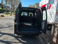 Usata VW Caddy 150 CV (110 kW) 2018 Nero Monovolume