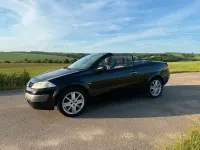 Gebraucht Renault Mégane Cabriolet 113 PS (83 kW) 2006 Schwarz Cabrio