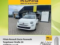 Gebraucht Fiat 500C Basis 2023 Weiss Cabrio