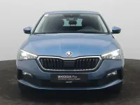 Gebraucht Skoda Scala Clever 150 PS (110 kW) 2021 Titanblau metallic Kleinwagen