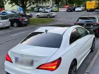 Gebraucht Mercedes CLA180 AMG line 122 PS (89 kW) 2017 Weiß Limousine