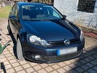 Gebraucht VW Golf VI Trendline 105 PS (77 kW) 2011 Blau Kleinwagen
