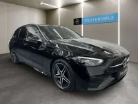Gebraucht Mercedes C220 AMG 200 PS (147 kW) 2023 Unilack schwarz uni Kombi