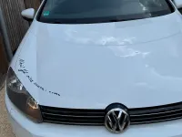 Gebraucht VW Golf Cabriolet 122 PS (89 kW) 2012 Weiß Cabrio