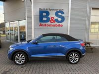 Gebraucht VW T-Roc Cabriolet Style 116 PS (85 kW) 2021 Ravennablau Cabrio