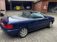 Used Audi Cabriolet Design 150 HP (110 kW) 1998 Blue Cabriolet