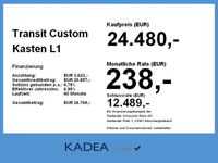 Gebraucht Ford Transit Custom Trend 125 PS (91 kW) 2021 Weiss Limousine