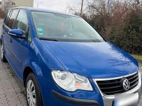 Gebraucht VW Touran 140 PS (102 kW) 2009 Blau Van / Kleinbus