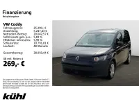 Gebraucht VW Caddy Basis 114 PS (83 kW) 2021 Deep black perleffekt Van / Kleinbus