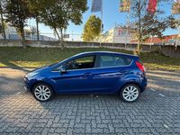 Gebraucht Ford Fiesta Titanium 101 PS (74 kW) 2016 Blau Kleinwagen