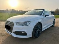 Gebraucht Audi A3 Cabriolet S-Line 150 PS (110 kW) 2014 Weiß Cabrio