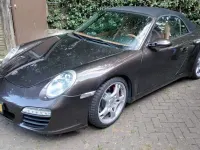 Gebraucht Porsche 911 Carrera S Cabriolet 355 PS (261 kW) 2008 Braun Cabrio