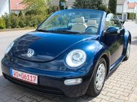 Gebraucht VW New Beetle Cabriolet 101 PS (74 kW) 2003 Blau Cabrio