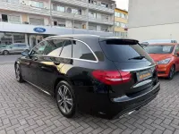 Gebraucht Mercedes C180 AMG line 156 PS (114 kW) 2015 Schwarz Kombi