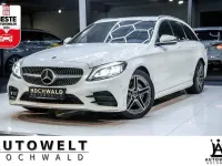 Gebraucht Mercedes C180 AMG line 156 PS (114 kW) 2020 Weiß Limousine