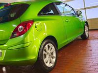 Gebraucht Opel Corsa Energy 87 PS (63 kW) 2013 Grün Kleinwagen