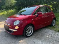 Gebraucht Fiat 500 Lounge 69 PS (50 kW) 2009 Rot Cabrio