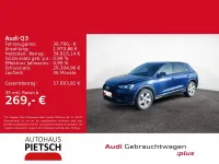 Gebraucht Audi Q3 Advanced Plus 150 PS (110 kW) 2025 Blau SUV