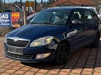 Gebraucht Skoda Fabia 90 PS (66 kW) 2011 Blau Kleinwagen