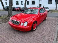Gebraucht Mercedes CLK55 AMG AMG 275 PS (202 kW) 2002 Rot Coupé