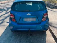 Gebraucht Chevrolet Aveo 95 PS (69 kW) 2012 Blau Limousine