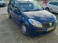 Gebraucht Dacia Sandero 80 PS (58 kW) 2009 Blau Kleinwagen