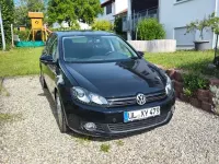 Gebraucht VW Golf VI Style 122 PS (89 kW) 2011 Schwarz Kleinwagen