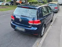 Usata VW Golf VI 160 CV (117 kW) 2011 Blu Utilitaria