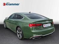 Gebraucht Audi A5 Sportback S-Line 204 PS (150 kW) 2023 Grün Kleinwagen