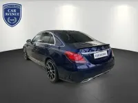 Gebraucht Mercedes C200 AMG line 160 PS (117 kW) 2021 Blau schwarz Limousine