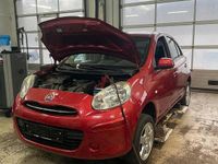 Gebraucht Nissan Micra 80 PS (58 kW) 2013 Rot Kleinwagen