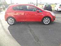 Gebraucht Opel Corsa 86 PS (63 kW) 2012 Rot Kleinwagen