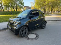 Occasion Smart ForTwo Cabrio Brabus 90 ch (66 kW) 2016 Noir Cabriolet