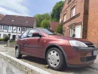 Brugt Opel Corsa 2001 Rød Hatchback