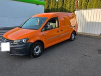 Gebraucht VW Caddy Maxi 102 PS (75 kW) 2017 Orange Van / Kleinbus