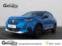 Gebraucht Peugeot e-2008 GT 100 kW (136 PS) 2021 Blau SUV